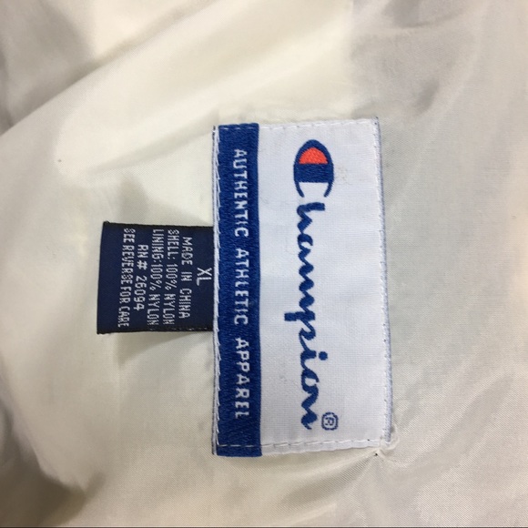 Champion vintage jacket zip-up windbreaker nylon - Picture 7 of 8